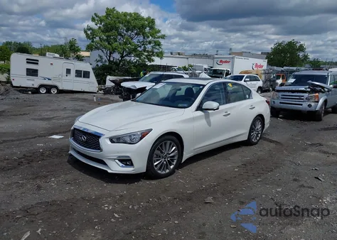 2022 Infiniti Q50 Luxe Awd from USA, damaged, VIN JN1EV7BR7NM340986